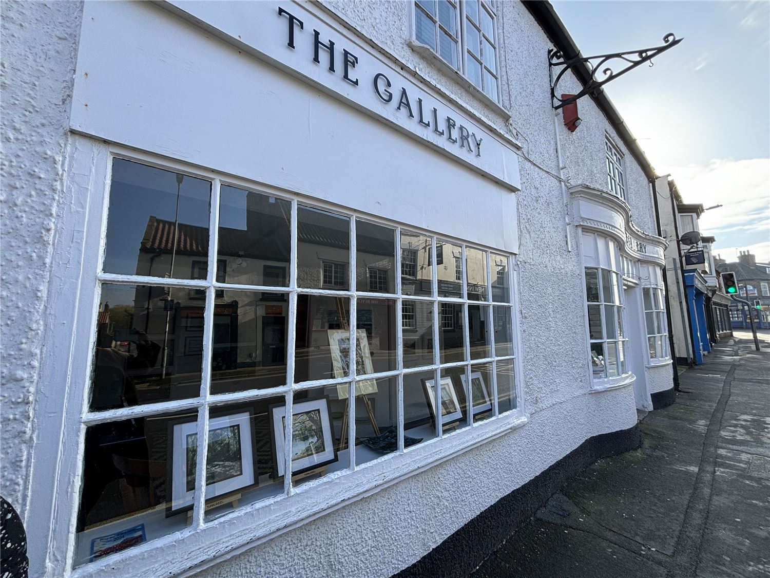 Image of the outside of The Gallery in Hornsea Market Place